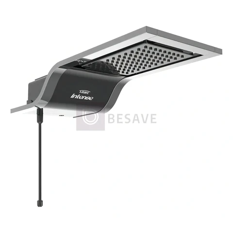Ducha Eletrônica Intense Fame 5400w Preta E Inox Cor Preto Potência