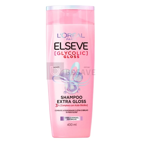 Shampoo L'Oréal Paris Elseve Glycolic Gloss, 400ml