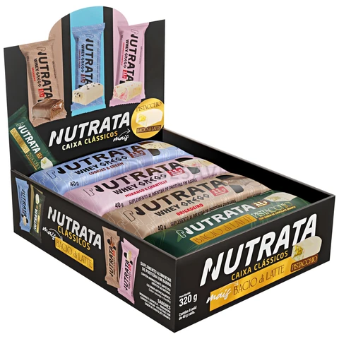 Display Misto Barra de Proteína Nutrata com 8 und