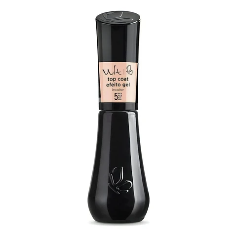 Vult 5 Free Top Coat Efeito Gel Incolor 8ml