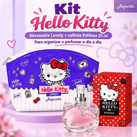 Perfume Hello Kitty Estilosa Jequiti Original 25 Ml