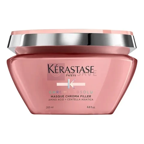 Máscara Capilar Kérastase Chroma Absolu Filler, Para Cabelos Porosos, Sensíveis ou Danificados 200ml