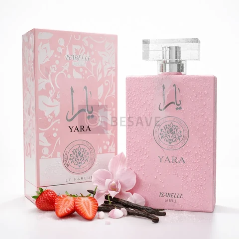 Perfume Árabe Yara Feminino 100ml Isabelle Doce Alta Fixação