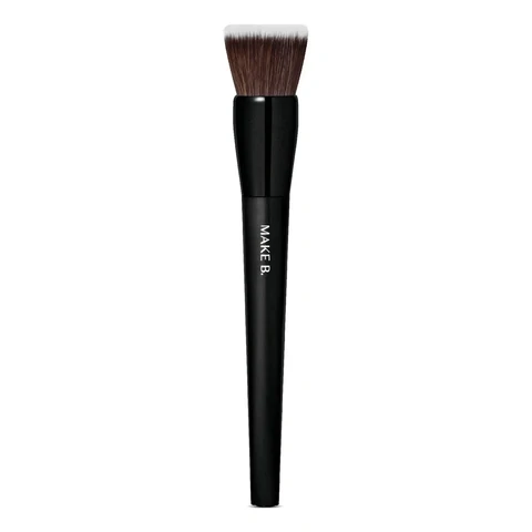 O Boticário Make B. Pincel Acessível Base Duo Fiber Preto