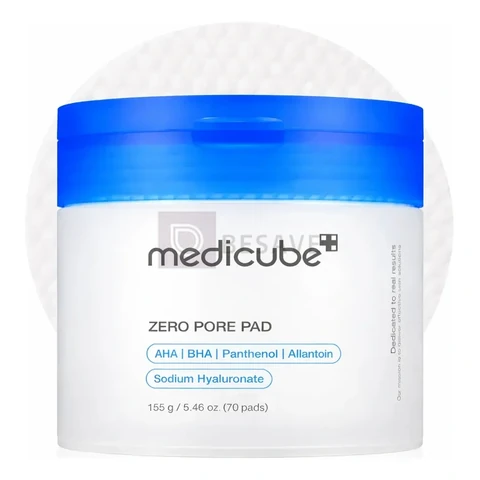 Medicube Zero Pore Pad 2.0 - 70 Almofadas Tônicas Faciais Momento de Aplicação Dia/Noite Tipo De Pele Todo Tipo De Pele