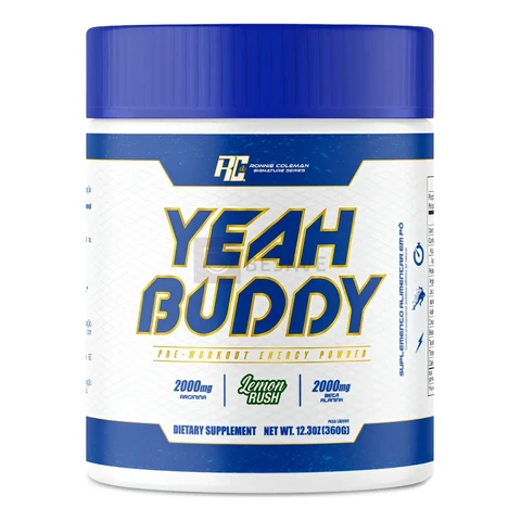 Pré Treino Yeah Buddy Ronnie Coleman 360g Lemon Rush Limon Rush