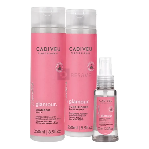 Cadiveu Professional Kit Glamour (3 Produtos)