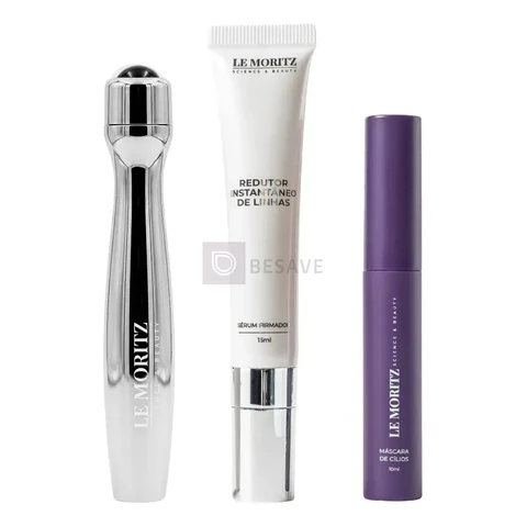 Kit Lifting E Firmeza Para Olhos Le Moritz 3 Itens