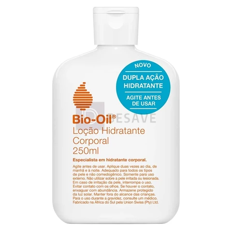 Bio-Oil LOÇÃO HIDRATANTE CORPORAL PARA PELE SECAS E RESSECADAS 250ML