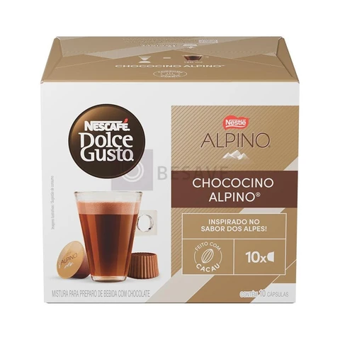Dolce Gusto Nescafé Café Em Cápsula Dolcegusto Alpino Tradicional 10 Unidades 178G