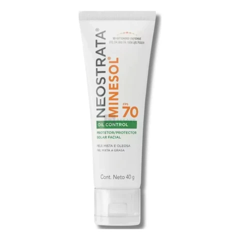 Protetor Solar Facial Neostrata Minesol Oil Control Sem Cor FPS 70, 40g