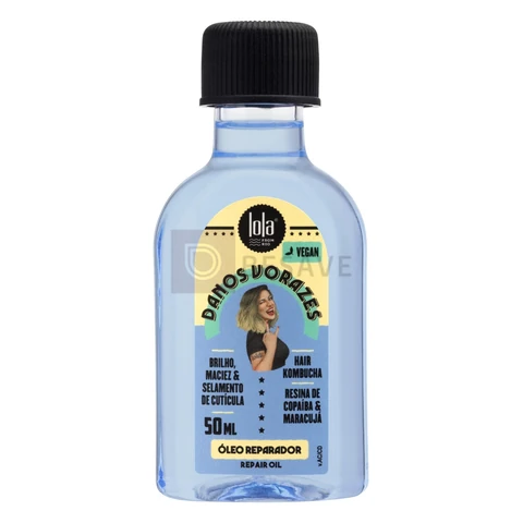 Danos Vorazes Óleo Reparador 50ml, Lola Cosmetics