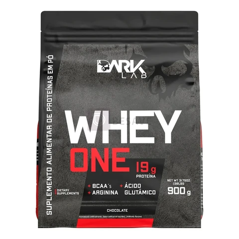 Proteína Dark Lab Premium One Whey Protein em pó sabor Chocolate x 900g