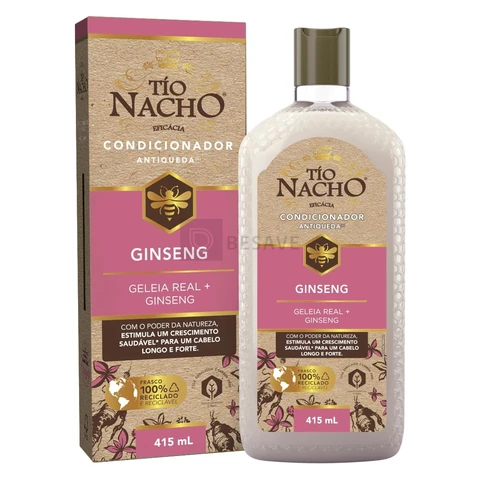 Condicionador Tío Nacho Ginseng, Antiqueda, 415ml