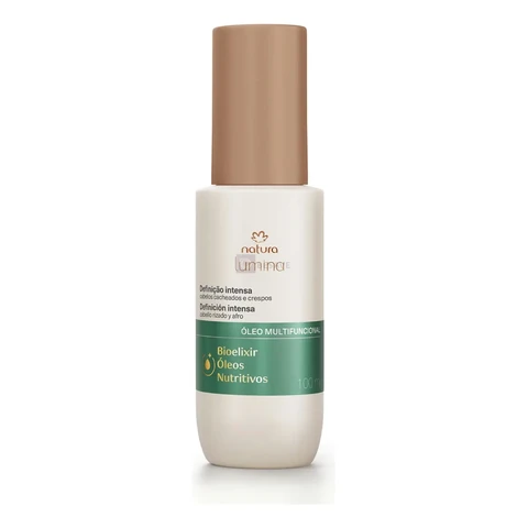 Óleo Multifuncional Cacheados E Crespos Natura Lumina 100ml