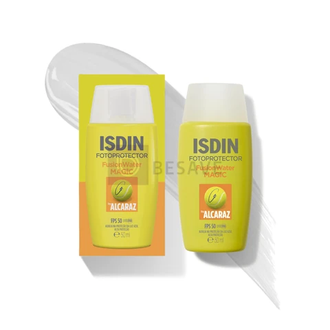 ISDIN Protetor Solar Facial Fusion Water Magic by Alcaraz FPS 50-50ml