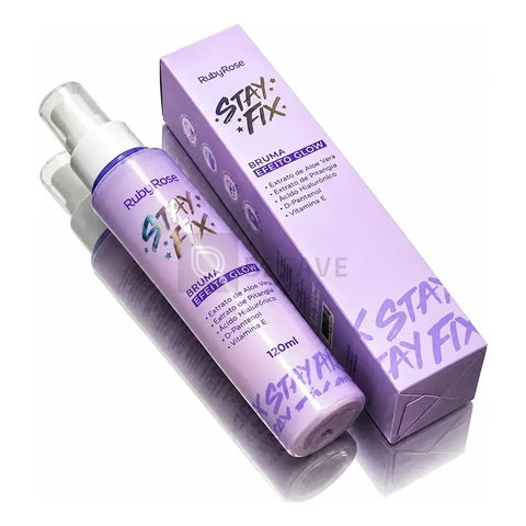 Bruma Fixadora De Maquiagem Efeito Glow Stay Fix Ruby Rose