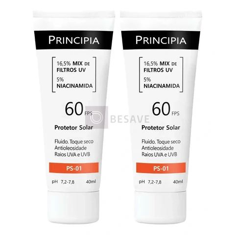 Principia Kit Protetor Solar Facial Ps-01 Fps60