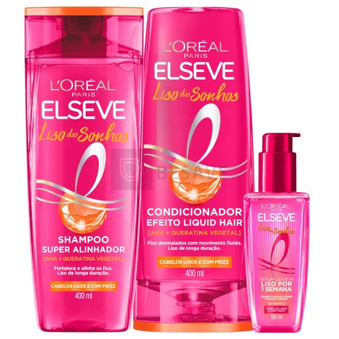 Shampoo e Condicionador L'Oréal Elseve, Kit com 2 Unidades