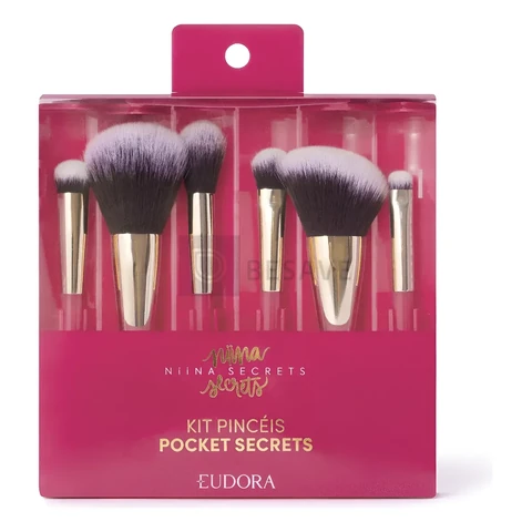 Eudora Niina Secrets Kit Minipincéis Pocket Secrets (6 Itens