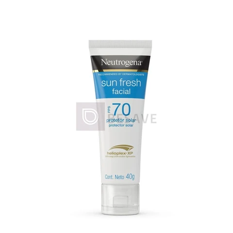 Protetor Solar Facial Neutrogena Sun Fresh, FPS 70, 40g