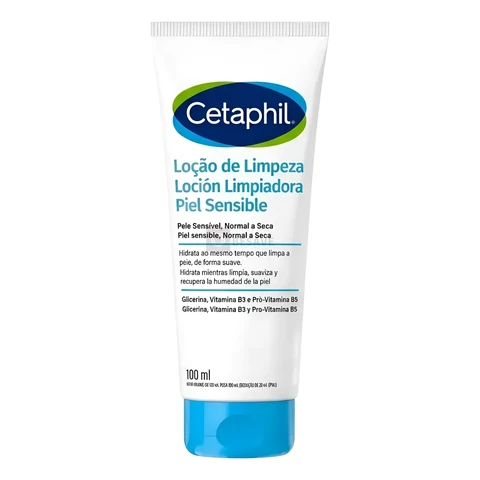 Cetaphil Loção De Limpeza 100ml Pele Seca E Sensível