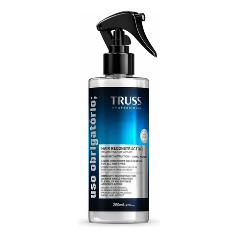 Uso Obrigatório Reconstrutor Capilar Leavein Antifrizz 260ml