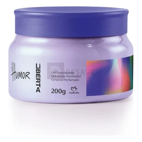 Gel Hidratante Iluminador Corporal Humor Liberta 200 G