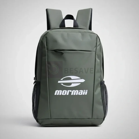 Mochila escolar Mormaii Daily / Essential cor verde 20L
