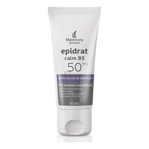 Protetor Solar Epidrat Calm B5 FPS 50 de 50 mL Pele Sensível