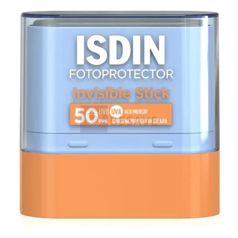 ISDIN Protetor Solar Facial em bastão Invisible Stick FPS 50 - 10g