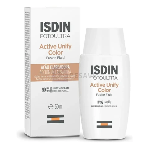ISDIN Clareador Facial Foto Ultra Active Unify Color FPS 99 - 50ml