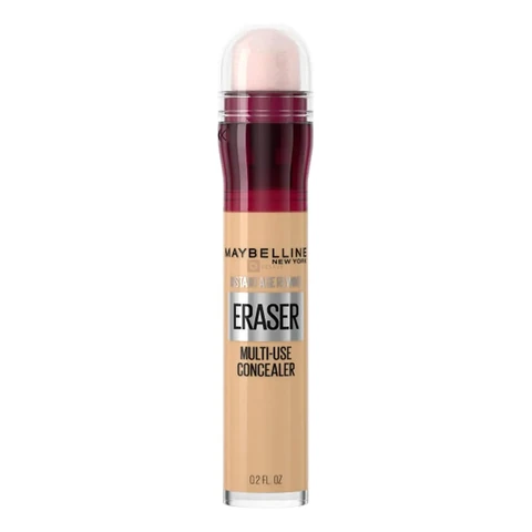 Corretivo Líquido, Multiuso que Corrige Olheiras e Linhas Finas, Contorna e Ilumina, Alta Cobertura e Fórmula Vegana, Cor 122 Sand Instant Age Rewind Maybelline NY 6ml
