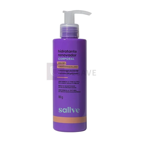 Sallve Hidratante Renovador Corporal 180G
