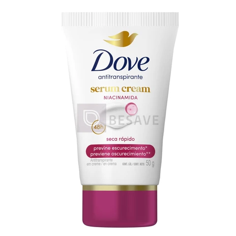Dove Desodorante Antitranspirante em Creme Previne Escurecimento 50 G