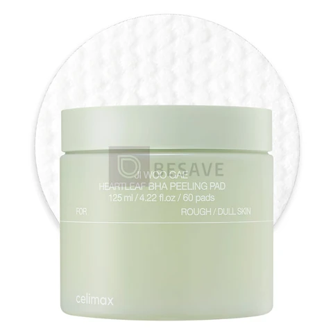 celimax Ji Woo Gae Heartleaf BHA Peeling Pad - 125ml