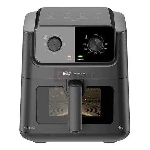 Airfryer 6 Litros WAP PROSDÓCIMO AF02 Visor e Luz Interna 127V