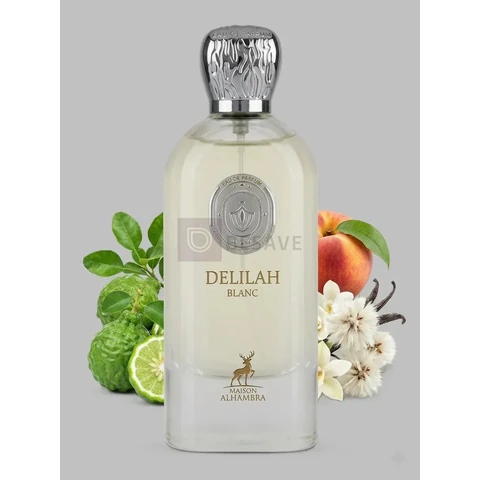 Perfume Arabe Delilah Blanc Maison Alhambra 100 Ml Original