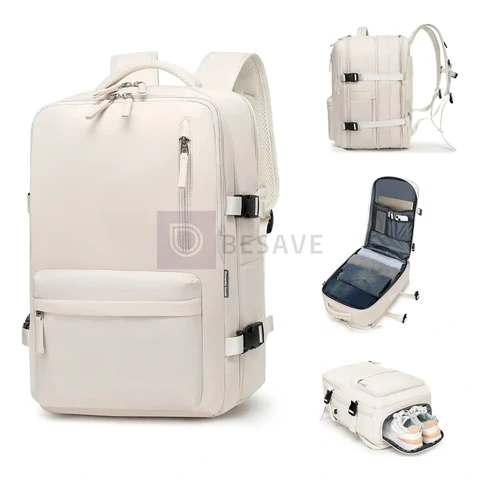 Mochila Viagem Impermeavel Executiva Grande Para Notebook