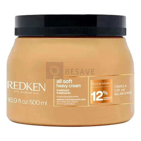 Máscara Tratamento Hidratante Intensivo Cabelo Seco All Soft 500 Ml Redken