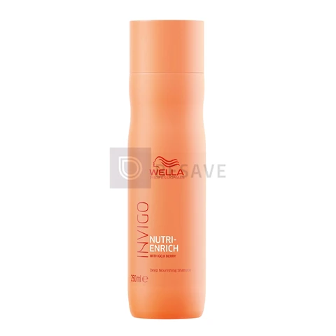 Wella Professionals Nutri Enrich Shampoo, Tamanho: 250 ml (Pacote de 1)