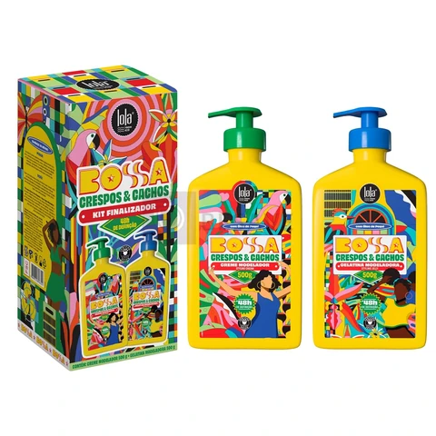 Kit de Modelagem para Cabelos Crespos e Cacheados Lola From Rio
