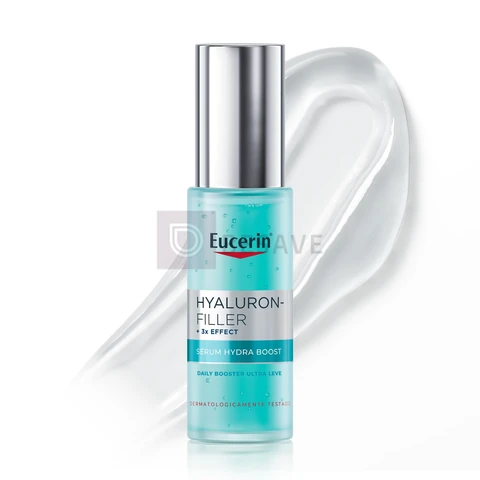 EUCERIN Sérum Facial Daily Booster UltraLeve 30ml, 24h Hidratação, Fortaceledor, Hyaluron-Filler, Ácido Hialurônico, Antirrugas, Hidratante