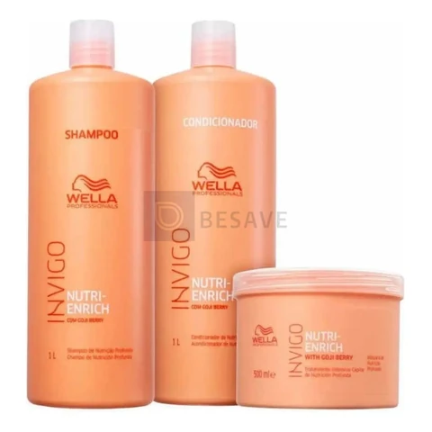 Kit Wella Profissionals Invigo Nutri Enrich (3 Produtos)