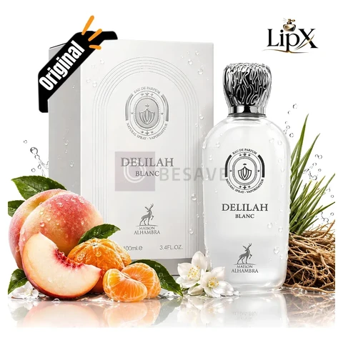 Perfume Arabe Delilah Blanc Edp 100ML Feminino Original Com NF