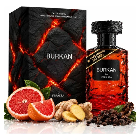 Perfume Arabe Ferassa Burkan 100 Ml Edp Original