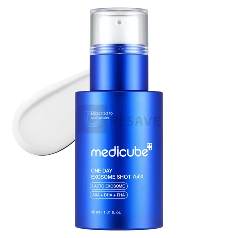 Sérum para Poros medicube One Day Exosome Shot, 7500, 30ml