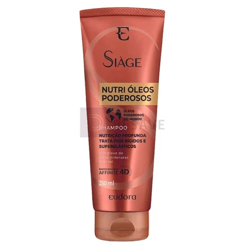 Eudora Siàge Nutri Óleos Poderosos Shampoo 250ml