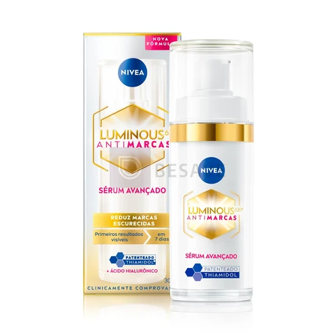 Sérum Facial Nivea Luminous 630, Antimarcas Escurecidas, 30ml