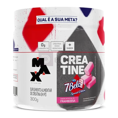 Creatina Max Titanium 7 Belo em pó x 300g